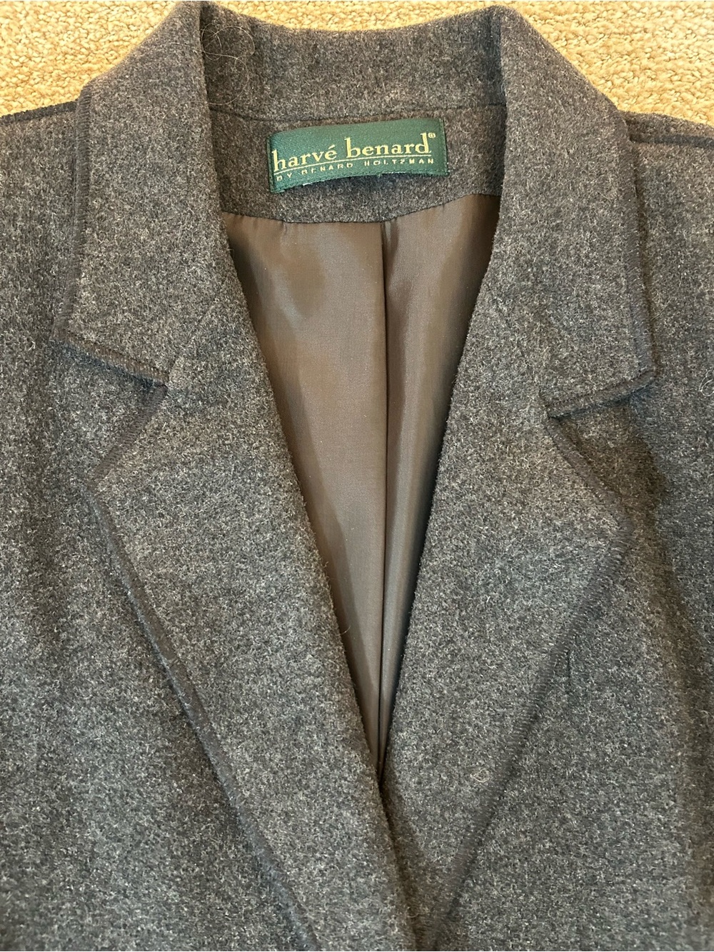 Vintage Harve Benard by Benard Holtzman wool-blend size 8